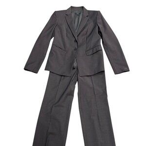 Ann Taylor Petite Wool Blend Suit – Blazer (4P) & Pants (0P) Set – EUC